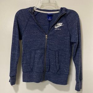 Kids Nike Zip Up Just Do It Hoodie